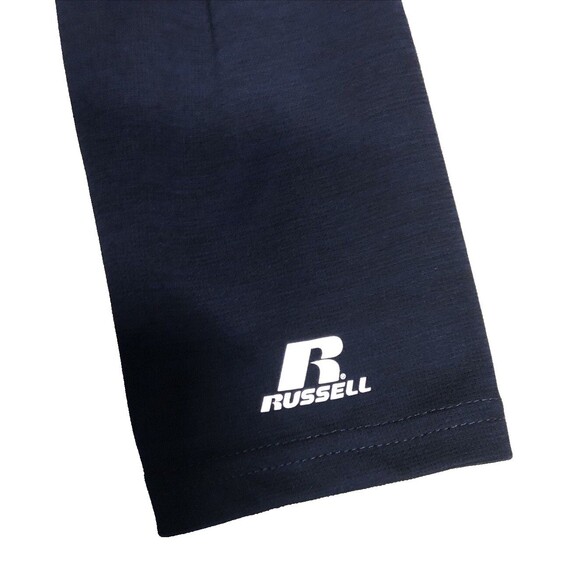 Russell Athletic Dri-power Lightweight 1/4 Zip Pullover Navy Blue Large - Picture 3 of 6